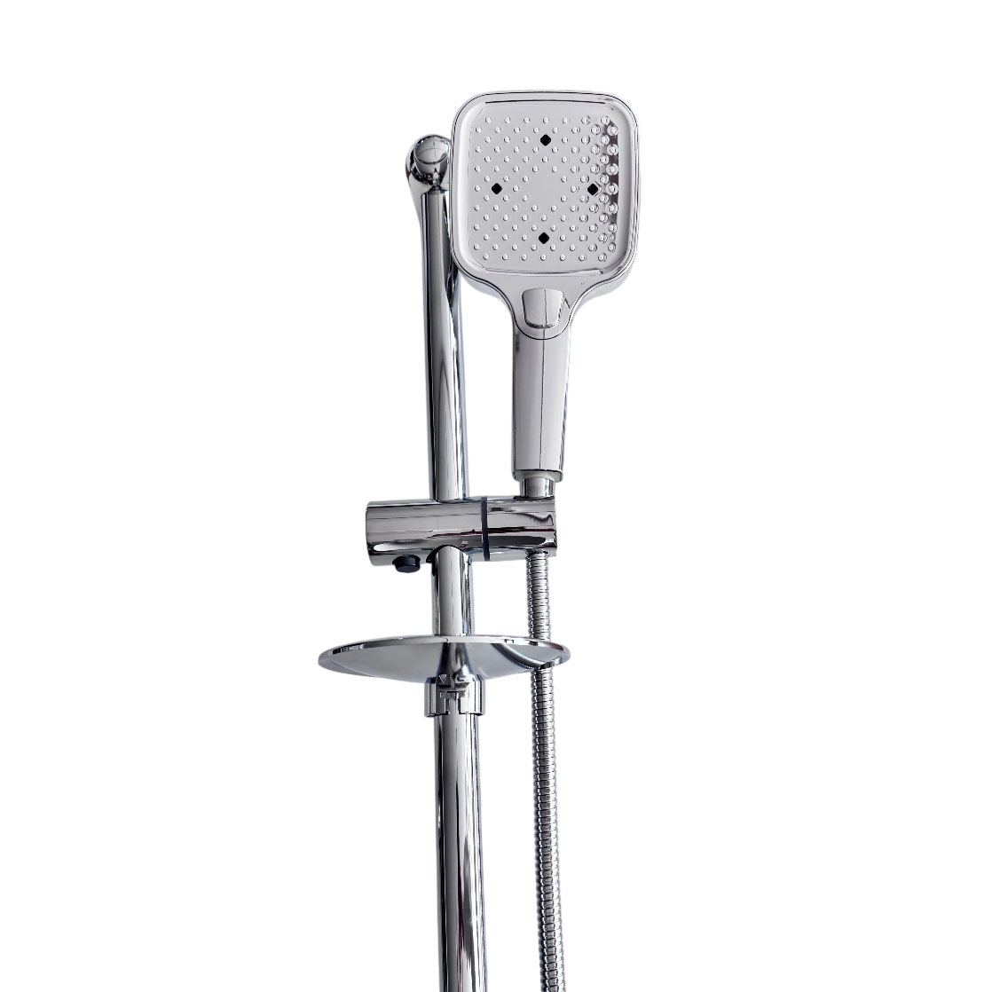 09-DELÜX KROM SÜRGÜLÜ DUŞ SET